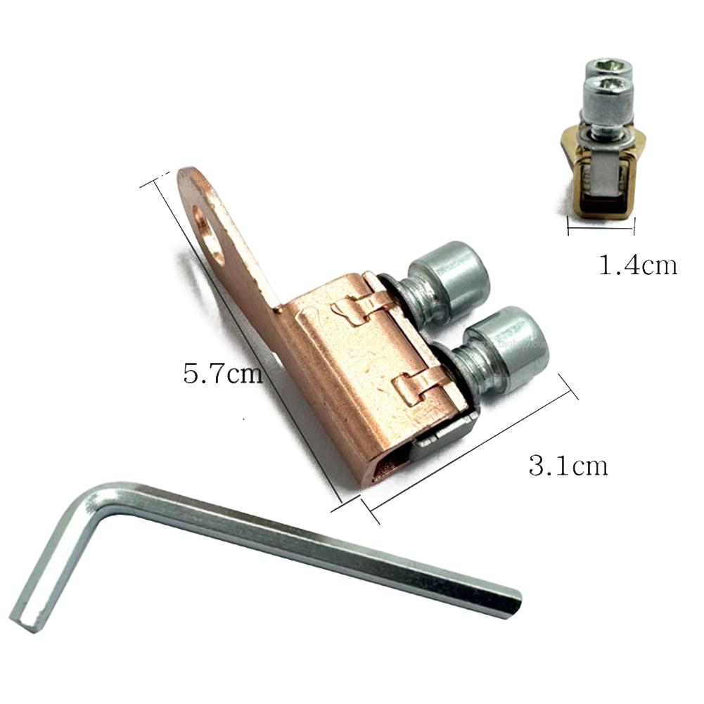 1pcs Car Battery Battery Clip Replacement Thickened Wire Pure Copper Pile Head Terminal Chuck Car Battery Terminals