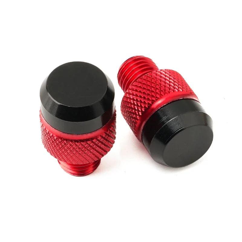 Motorcycle Accessories Aluminum Mirror Hole Plug Screw Bolt For SUZUKI GSR750 GSR600 GSR400 GSR 750 600 400 All Years Universal