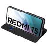 For Xiaomi Redmi 15 4G (EU) (171mm) Case DUX DUCIS Skin Pro Series Leather Stand Cover Card Holder