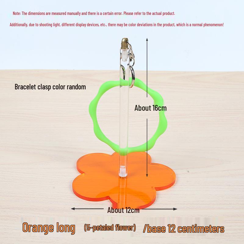 Portable Wooden Yarn Holder for DIY Knitting