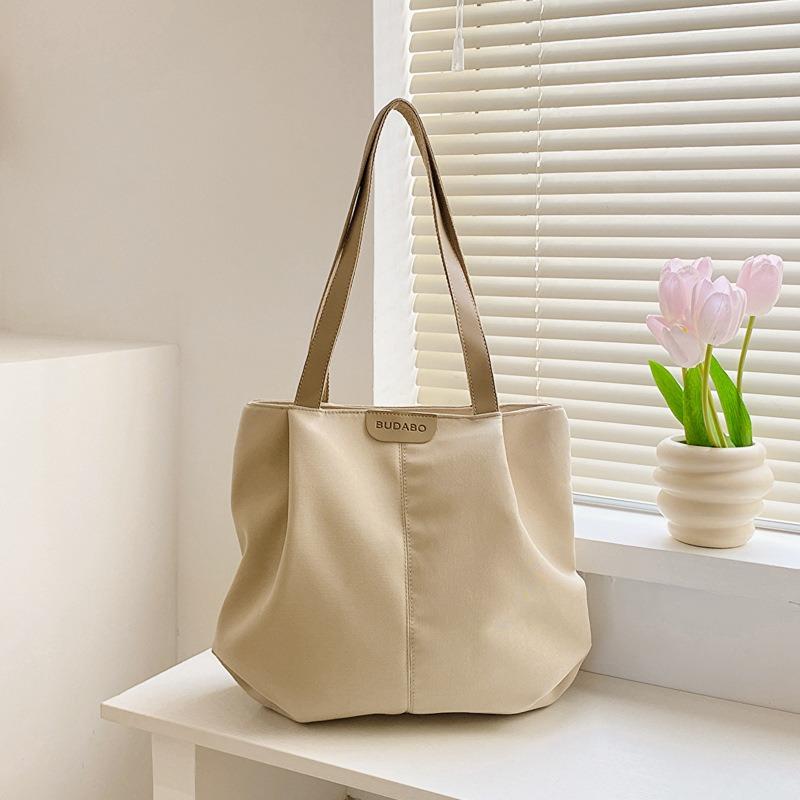 Office Worker Canvas Bag New Women's Bag Fashionable Simple Shoulder Bag Large Capacity