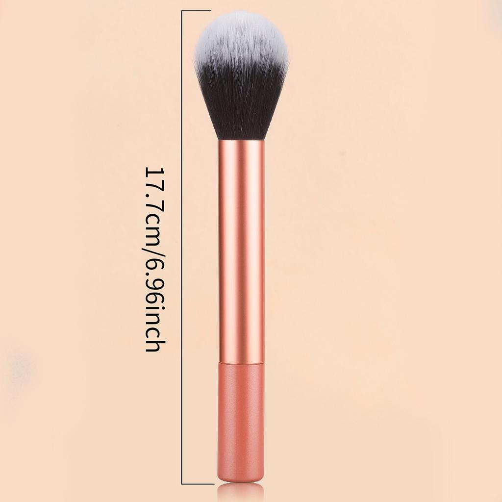 Single Mini RT Blush Makeup Brush Loose Powder Brush Soft Bristles Setting Evenly Suitable for Beginners