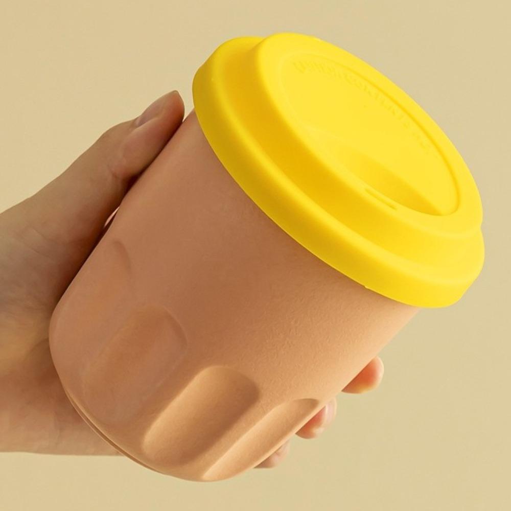 with Lid Pocket Coffee Cup Leak Proof Portable Insulated Mug Beverages Cup Travel Mug Travel