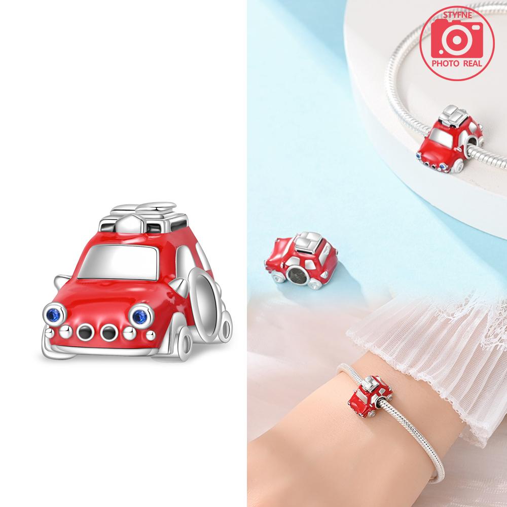 Pastel Road Bike Pendant Copper Colors For Charms Copper Colors Original Bracelet For Jewelry Making