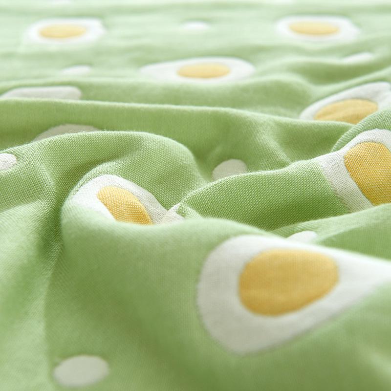 Six-Layer Pure Cotton Gauze Blanket for Summer – Baby Nap & Child's AC Cover, Gift