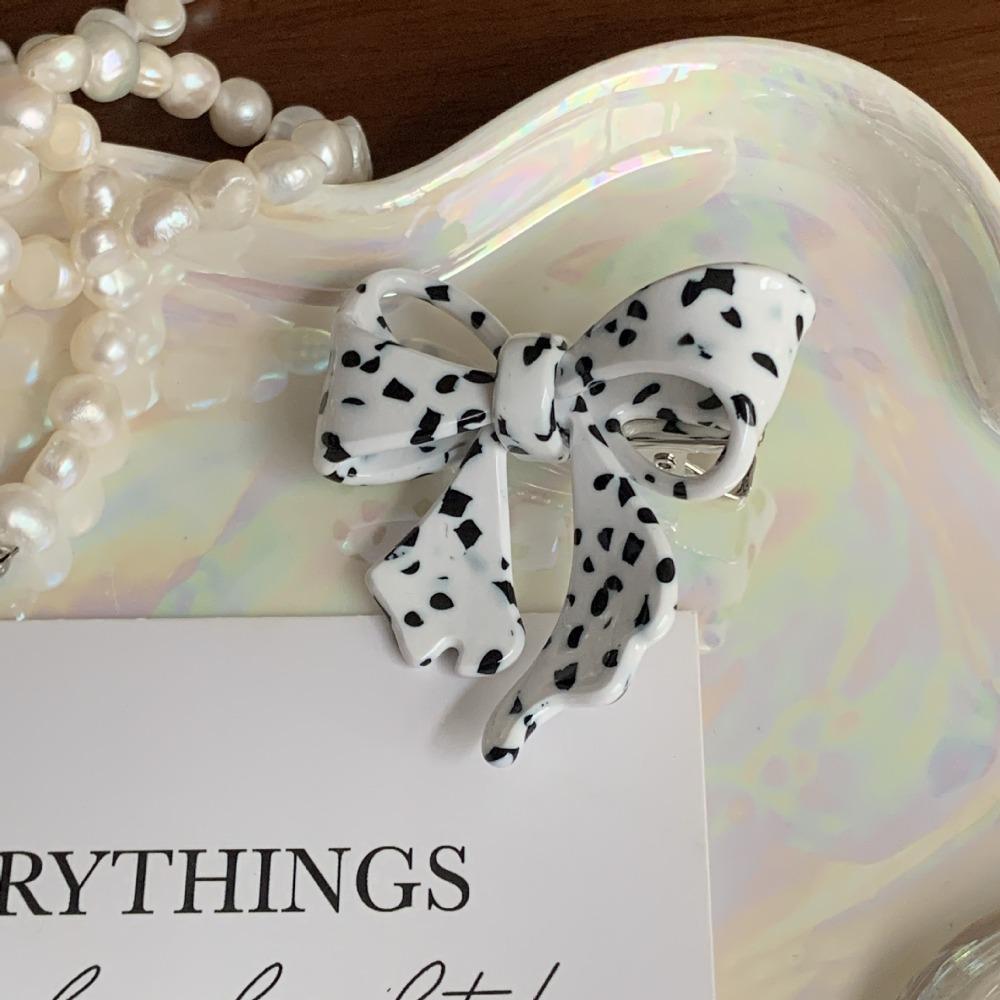 Hair Claw Acetic Acid Hairpin Hairpin Bowknot Duckbill Clip Sweet Bow Hair Clip  Ladies