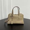 Large Capacity Bowling Bag Genuine Leather Handbag Crossbody Women Fashion Casual