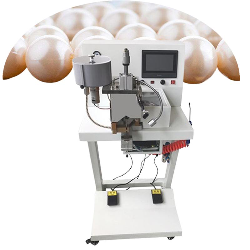 Manual Beads Punching Machine Rhinestone Attached Pearl Setting Attaching Machine Automatic HS-RD1