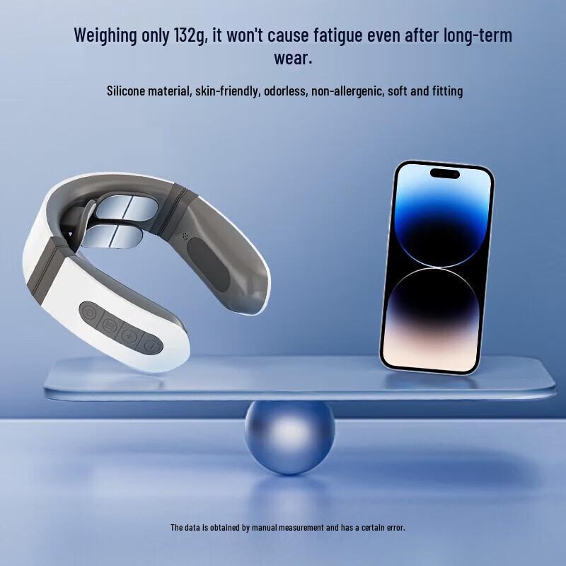 AUX Smart Voice Neck & Shoulder Pulse Massager with Heat CN Plug (adapter Included)
