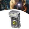 Mini Clip-on Rechargeable Flashlight 500LM Mini Clip-on Rechargeable Flashlight With Rotatable Head Small Work Light Steerable