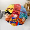 Custom Name Dragon Ball Theme Automatic Umbrella, Lightweight & Portable, 8 Rib, Perfect for Outdoor Travel, Birthdays, Christmas, Gifts.