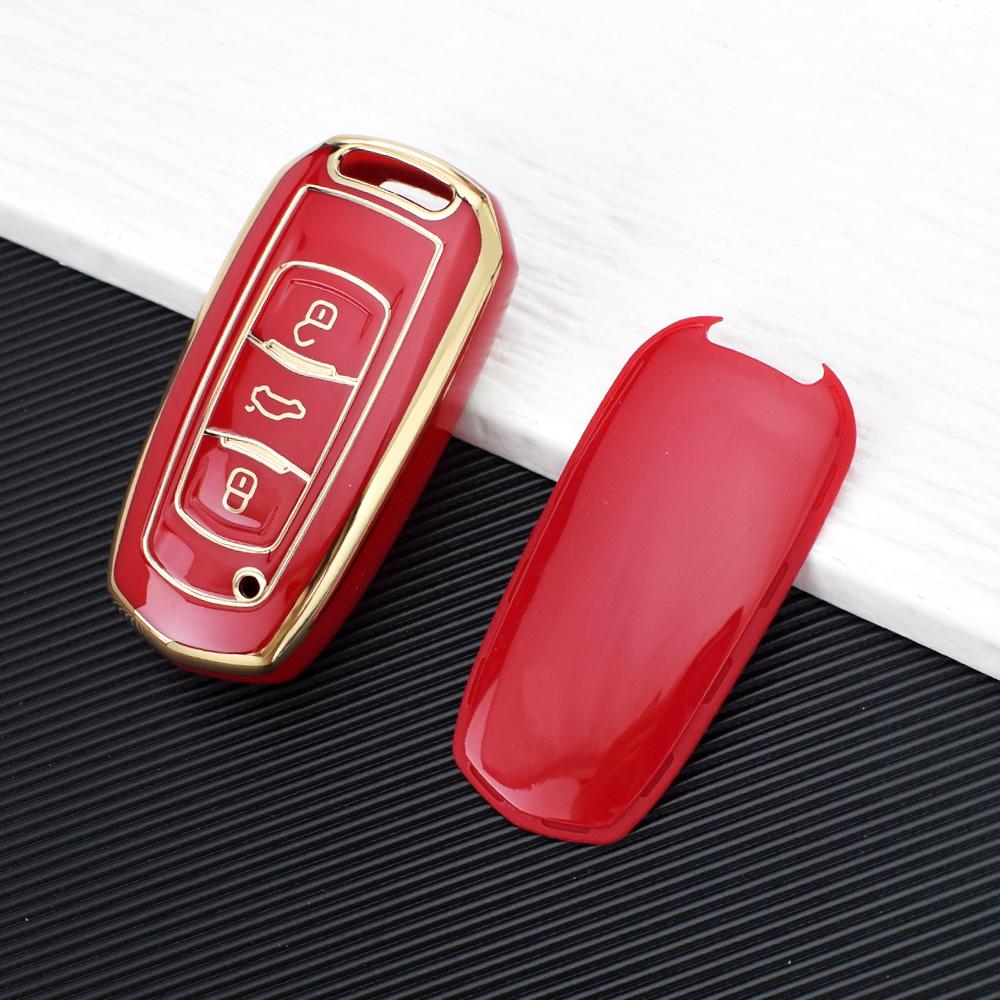 TPU for Geely Car Key Case Cover Holder for Geely Emgrand 7 GX3 Atlas GS NL3 Gili Emgrand 7 EX7 GT GC9 Protector