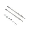 CVD Drive Shaft Dogbone Heavy Duty Universal AR44 Axle Front and Rear for RC 1/10 Axial SCX10-II 90046 90047 JEEP Wrangler