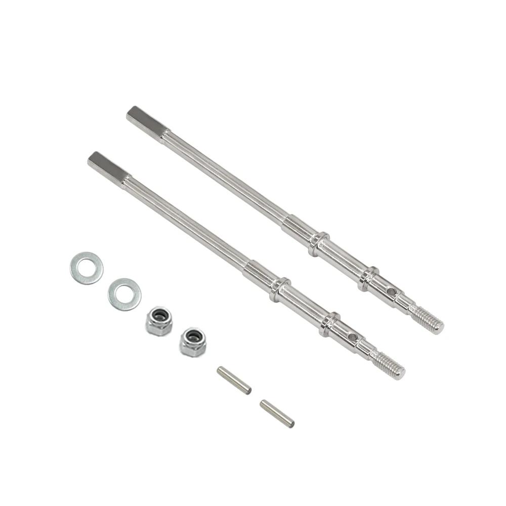CVD Drive Shaft Dogbone Heavy Duty Universal AR44 Axle Front and Rear for RC 1/10 Axial SCX10-II 90046 90047 JEEP Wrangler