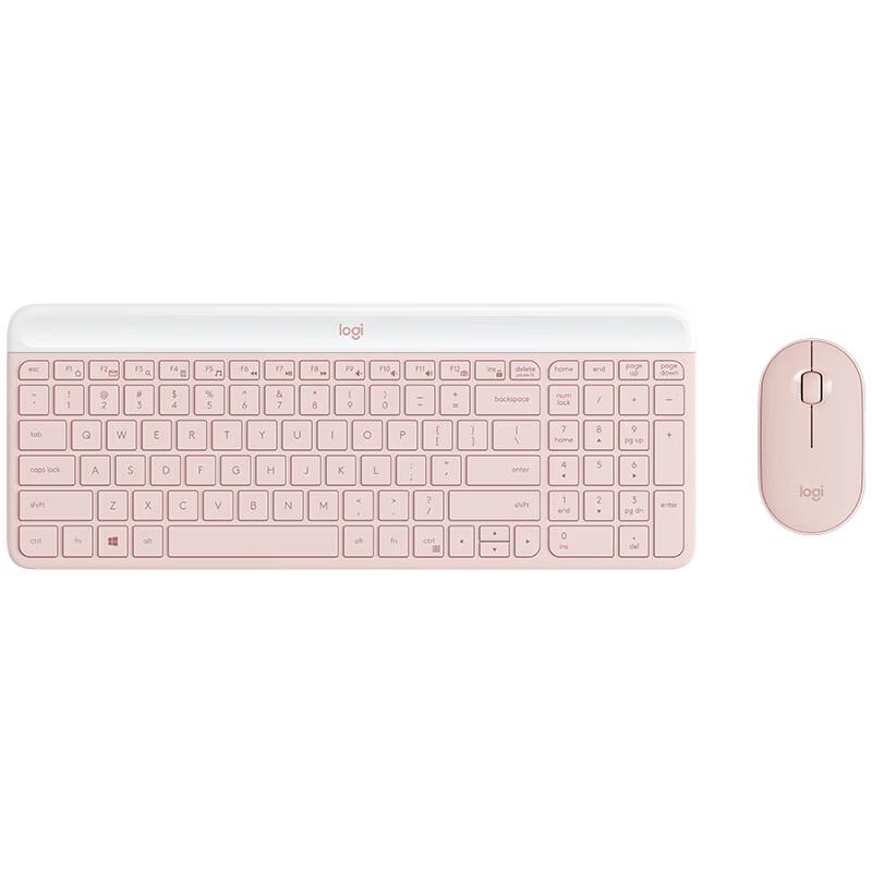 

Logitech MK470 Slim Wireless Keyboard and Mouse Combo