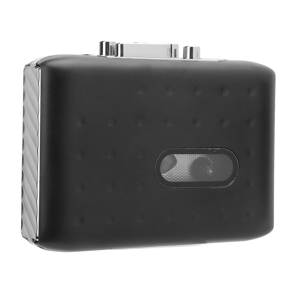 Portable Cassette Tape Recorder Player USB C Cassette To MP3 Converter with Headphone Jack Built In Microphone Reverse