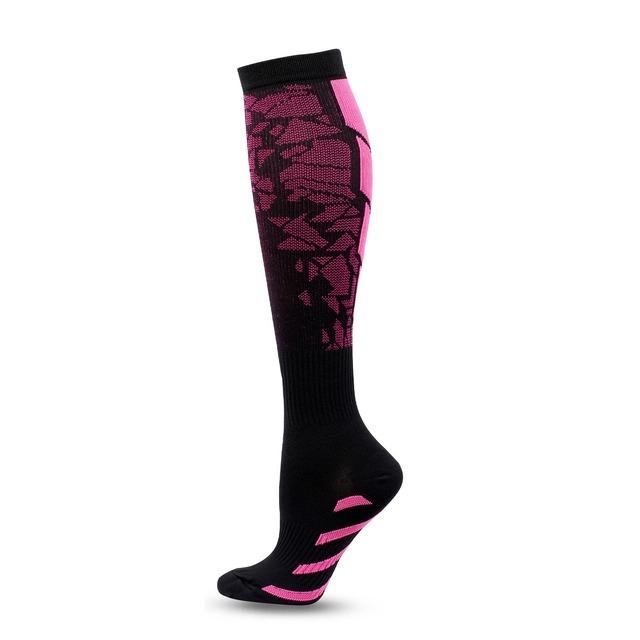 Novel Graduated Pressure Hosiery Graduated Crossfit Training Running Recovery Cycling Travel Socks Outdoor Male Ladies Running Fitness Socks