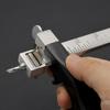 Professional Leather Belt Cutter Gauge For Drawing Leather Belt Diy Strip Tool Hand Cutting Leather Tools With 2 Sharp Blades