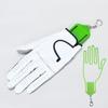 Golf Glove Holder Glove Stretcher Hanger with Keychain Golf Gloves Dryer Shaper Tool Keeper Rack Men Women Golfer Accessories