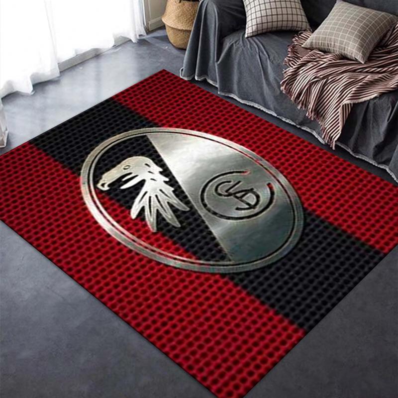 Nuovo Tappeto SC Freiburg 2025 per Soggiorno Camera da Letto Casa Decorazione Divano, Tappetino Antiscivolo per Giochi Bambini82