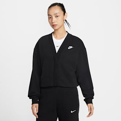 Nike Jackets Women s Black V neck Moderate Other XL