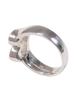 Themuseumvisitor Heart Outline Silver Ring (Silver)