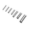 600pz Assortimento di Capicorda a Crimpare Non Isolati Set di Manicotti per Cavi Set di Capicorda a Crimpare Dimensione Mista per Connessione Cavi