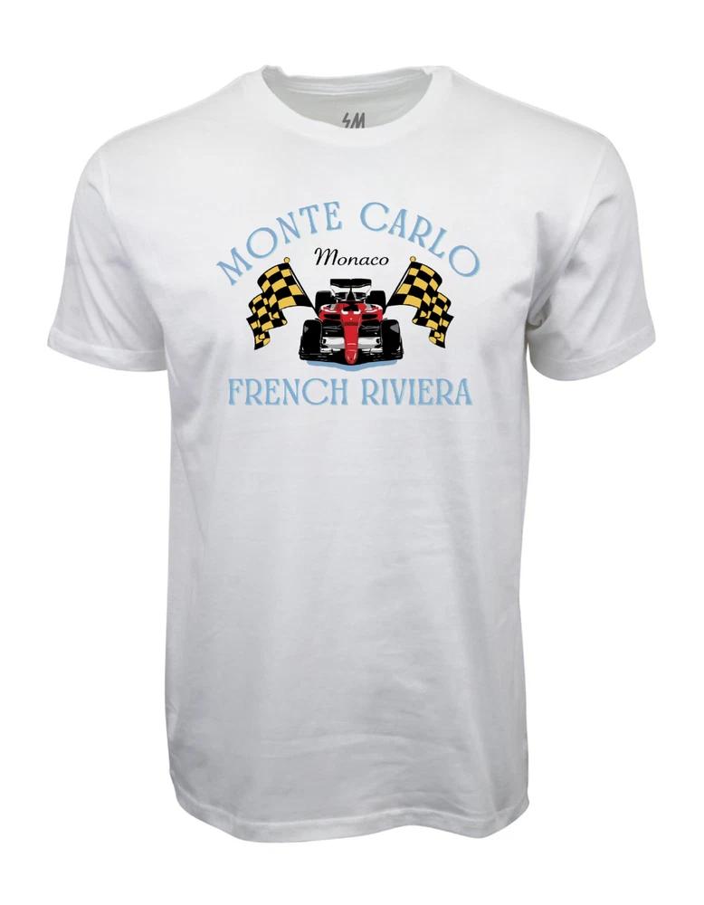 Monte Carlo French Riveiera Graphic T Shirt S