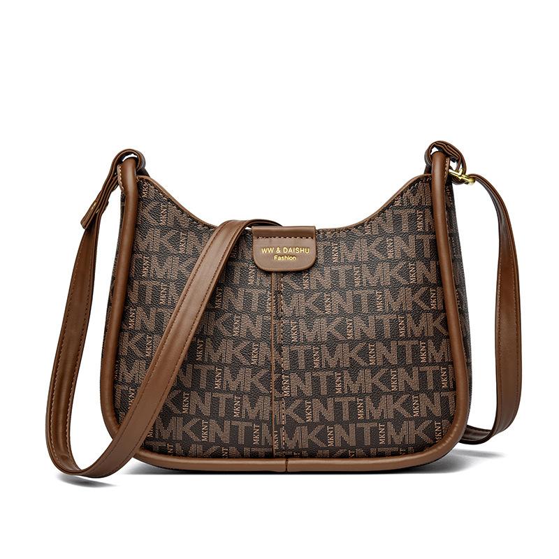 Women's bags Women's new autumn and winter high-end underarm bags are now popular shoulder messenger bags