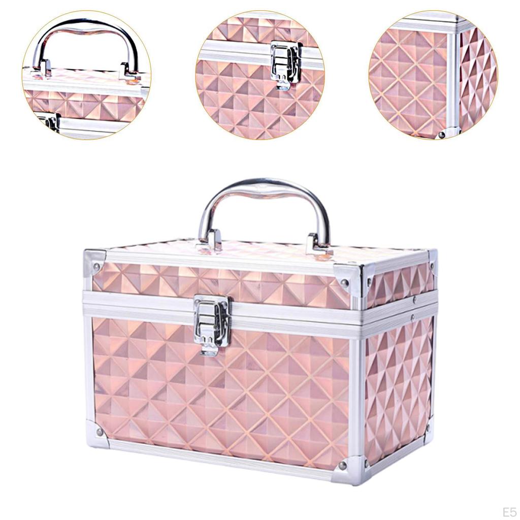 Make-up Fall Schönheit Kosmetische Box Mehrzweck Abschließbar Koffer Nail art Lagerung für