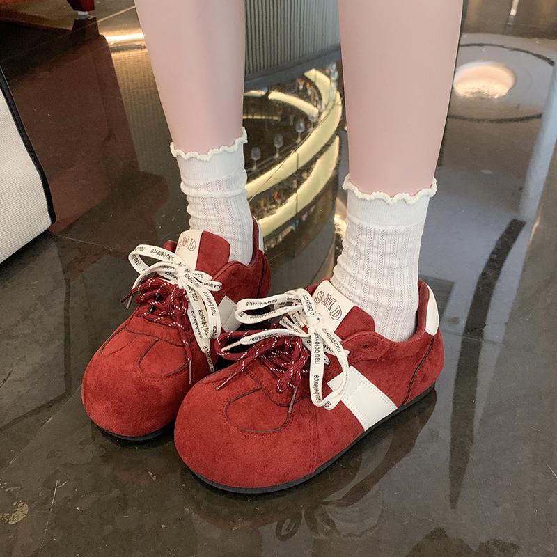 Fashion Wide Toe Sneakers Unisex Zero Drop Minimalist Canvas Shoes Non Slip Lace Up Walking Sneaker Women's Shoes