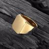 Anello di Coppia Stile Semplice Hip Hop Geometrico Lucido Decorazione Tutto Abbinabile Regalo Uomo Donna