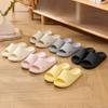 Thick Bottom Women Home Slippers EVA Platform Slides Comfortable Non-slip Men Slippers