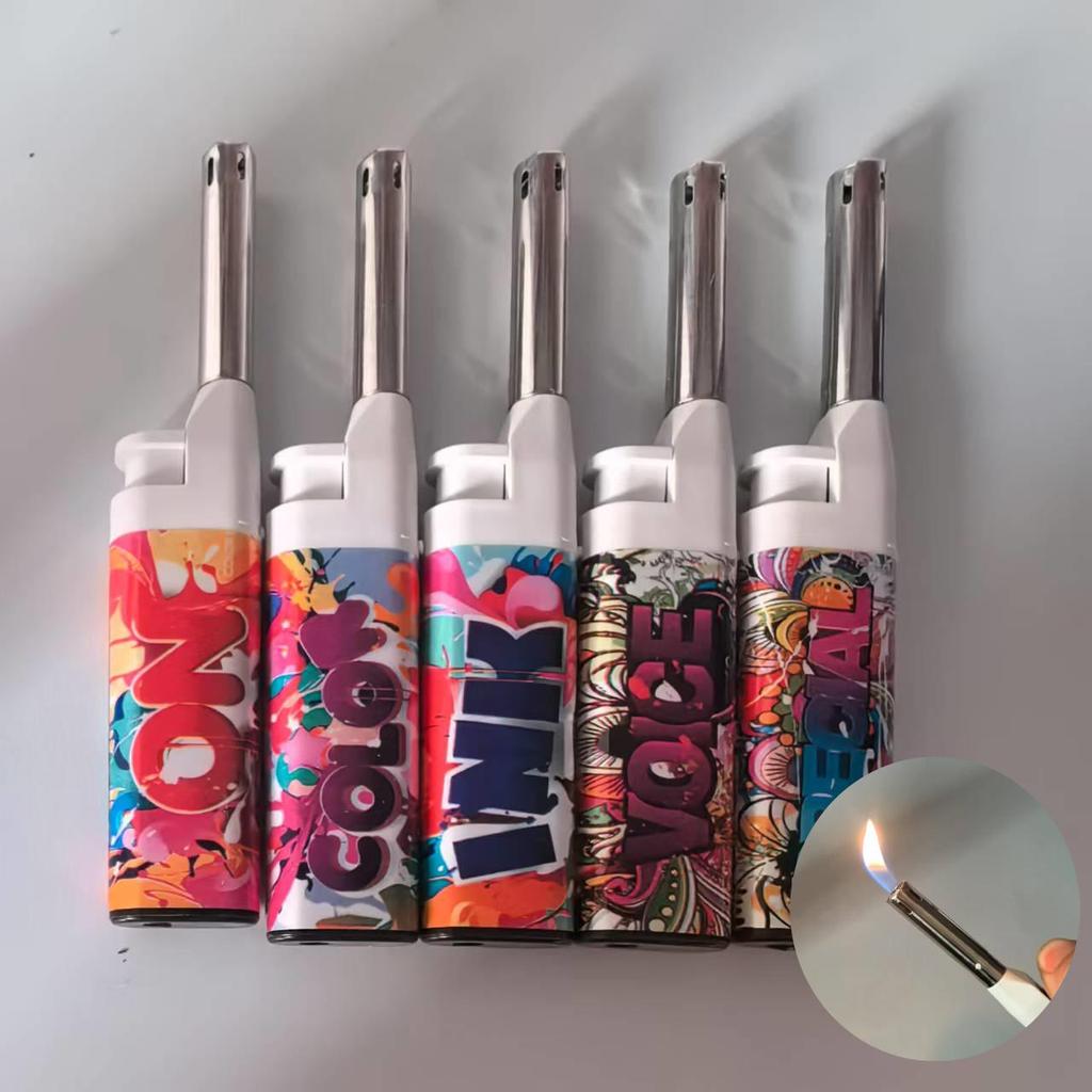 Refillable Long Flame Lighter for Gas Stoves and Candles