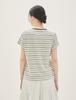 ROEM Striped Short Sleeve T-Shirt Rmhwg37R11