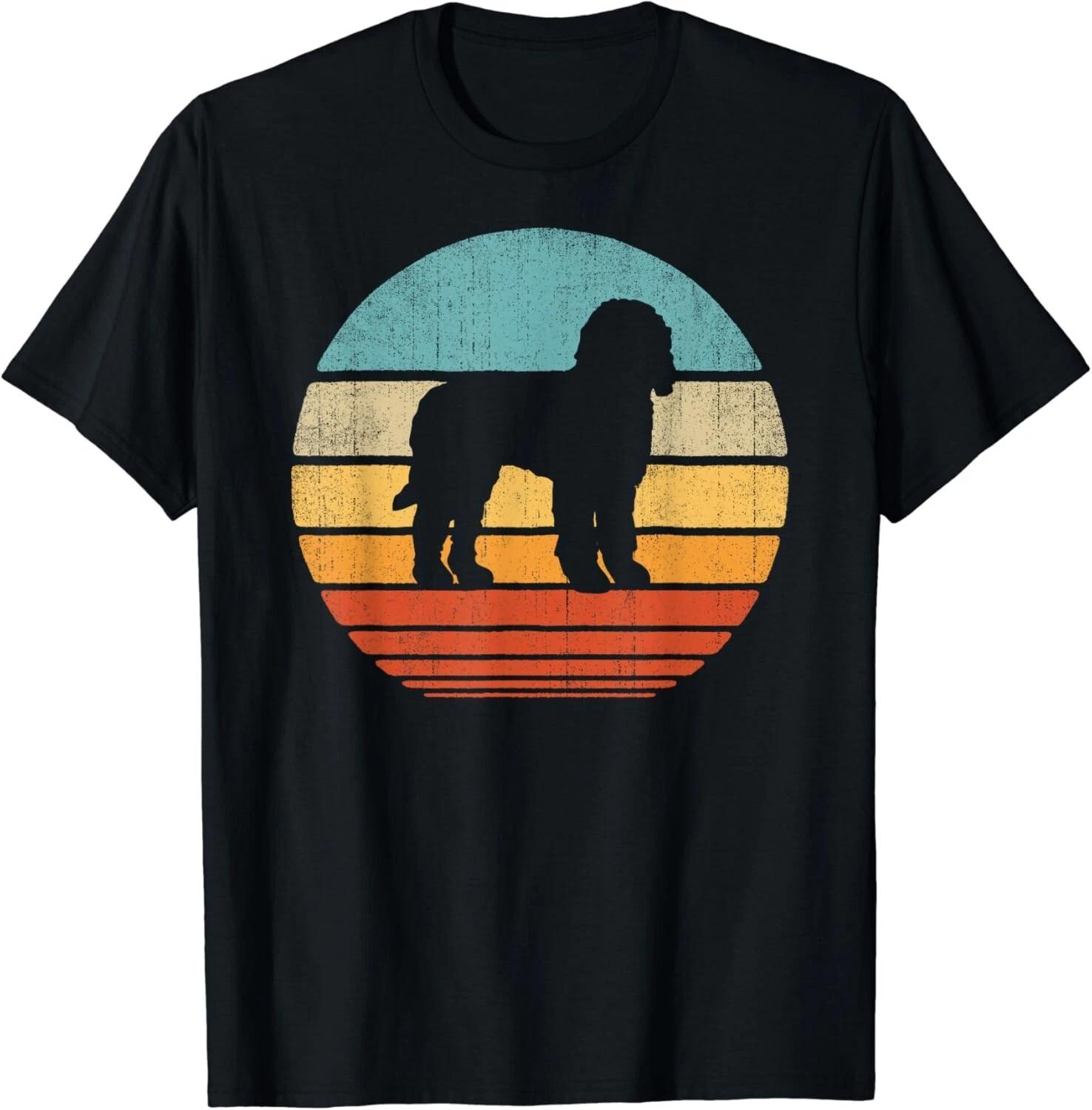 

Goldendoodle Doodle Retro Vintage 60s 70s Sunset Dog Lovers Gift Unisex T-Shirt 3XL