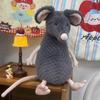 Lachlan Sad Jellycat Rat Plush Toys With Pp Cotton For Teens Daily Gifts Holiday