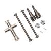 RC Car Rear Drive Shaft Replacement Steel Rear Axle Shaft for SCY 16101 16102 16103 16201 116 RC
