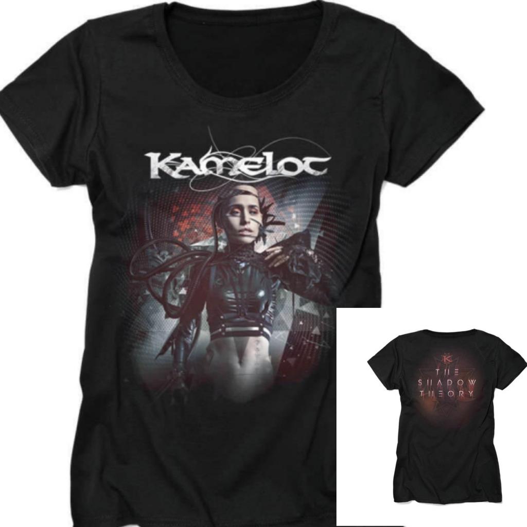 Kamelot The Awakening Band TShirt Cotton Graphic Tee Unisex Women Summer Streetwear
