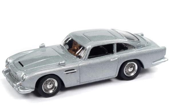 Johnny Lightning 1/64 James Bond Aston Martin DB5 Silver “007 GoldenEye” JLSP306