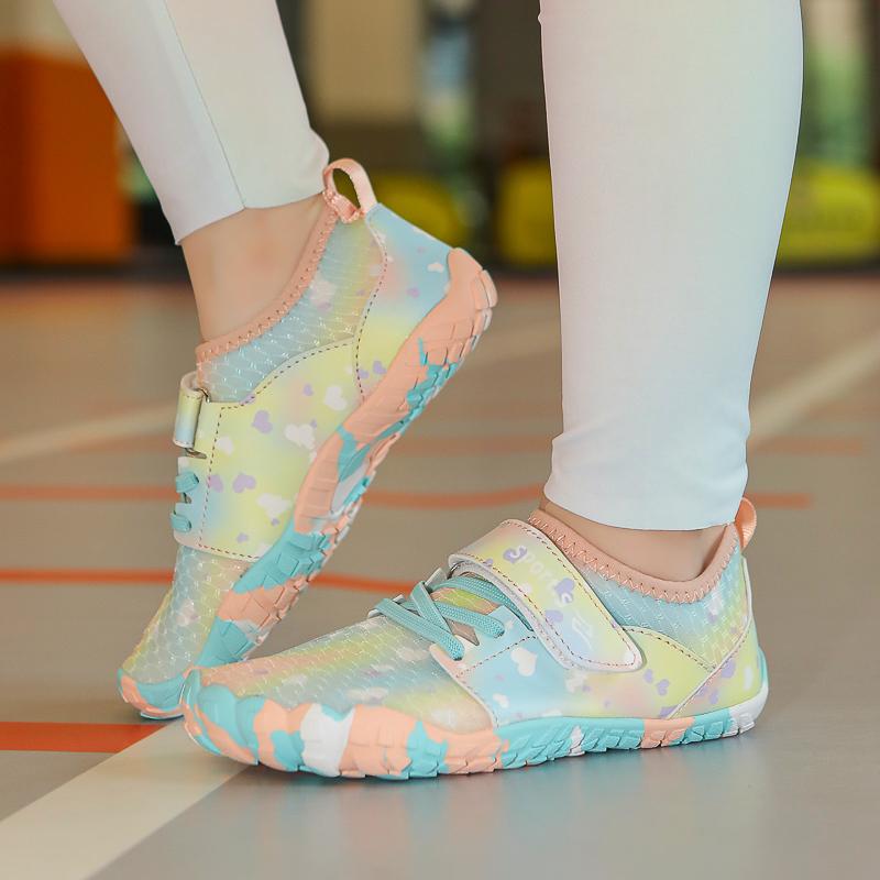 Childrens River Tracing Shoes Fashion Barefoot Anti Puncture Swimming Beach Crawling Water Shoes Kids Quick Drying Surfing Boots