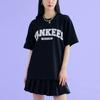 MLB New York Yankees SS23 College Style Letter Print Crew Neck Short Sleeve T-Shirt Unisex Tops Black 3ATSV0633-50BKS