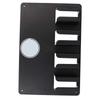 Space-Saving Wall Mounted Hair Cutter Holder Multi Functional Storage Rack  Home Use