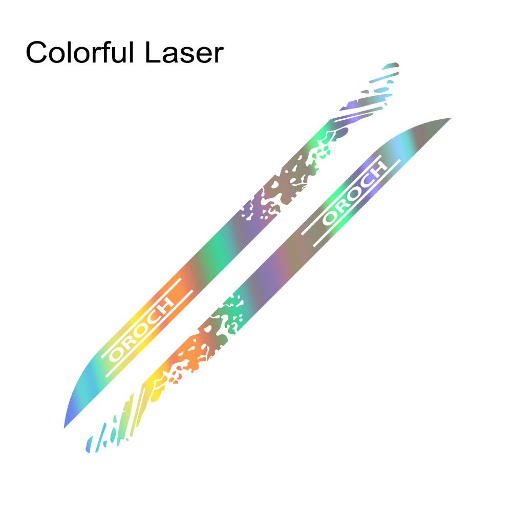 BGX1 Pickup Door Side Skirt Decals For Renault Duster Oroch Car Stickers Truck Graphics Vinyl Decor Sticker Cover Auto Accessories