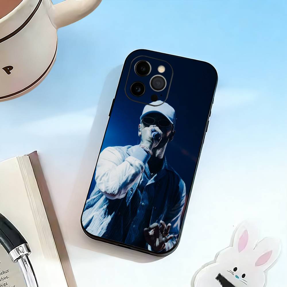 singer-Reggaeton Phone Case For iPhone 17, 16,15,14,13,12,11 Plus,Pro Max, Others Soft Black Cover