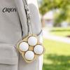 Office Fidget Toy 3D Printed Egg Clicker Toy, 2/3/4-Egg Tray for Bag Pendant Stress Relief, Portable Decompression Button with Bead Chain Adult