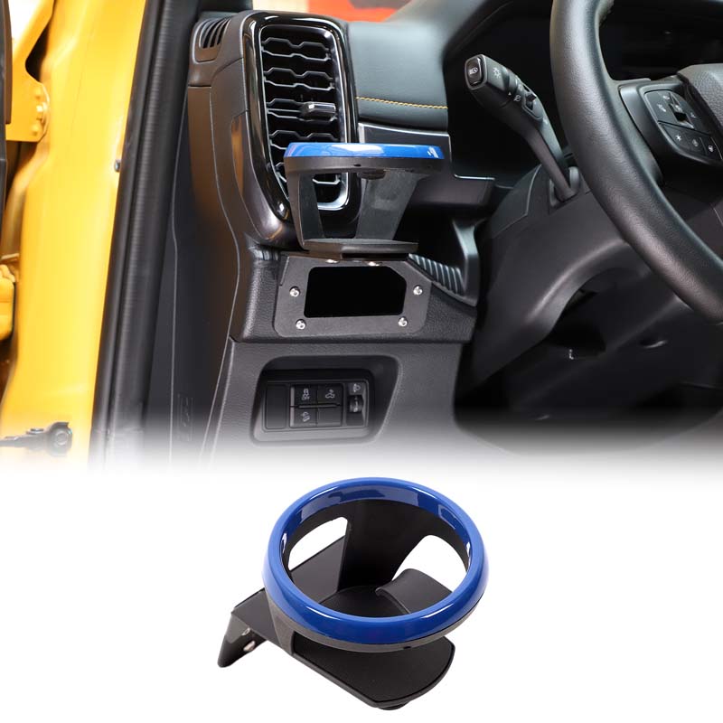 

Car Left Side Air Conditioning Vent Below Cup Holder Beverage Interior Carbon Steel For Ford Ranger T9 2026-2026 Car Accessories
