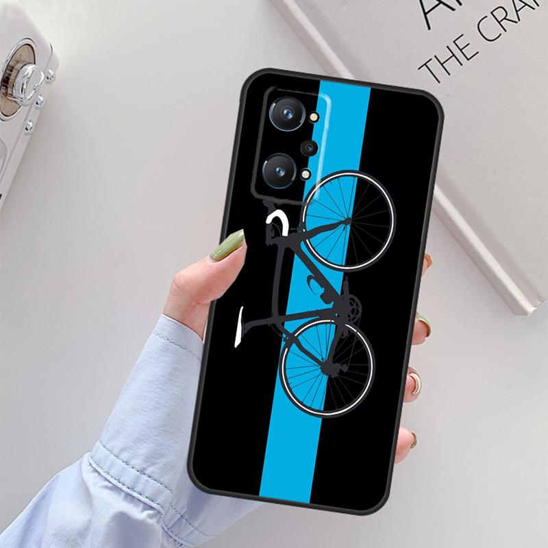 

Bike Cycling Art For Realme C61 C75 C55 C51 C21Y C25S C67 C53 13 12 10 11 14 Pro Plus GT 6T 6 5 GT7 Pro Case Realme 12 Pro