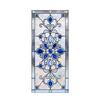 Stained Glass Window Privacy Film Vintage Decorative Frosted Static Cling Waterproof Reusable UV Sun Blocking Glass Sticker Cover