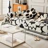 Flower Chenille Couch Towel Four Season Universal L Shape Sofa Cover Living Room Dust Proof Seat Cushion Slipcover Blanket Home